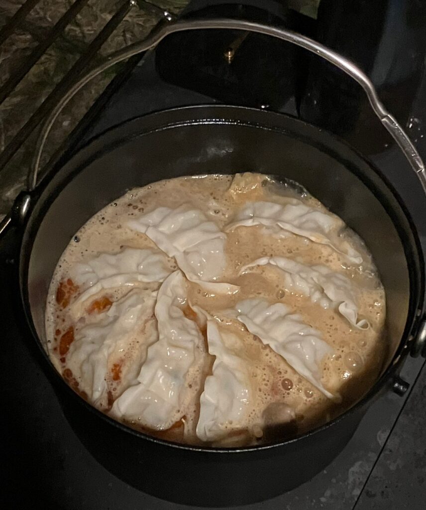坦坦餃子鍋の画像