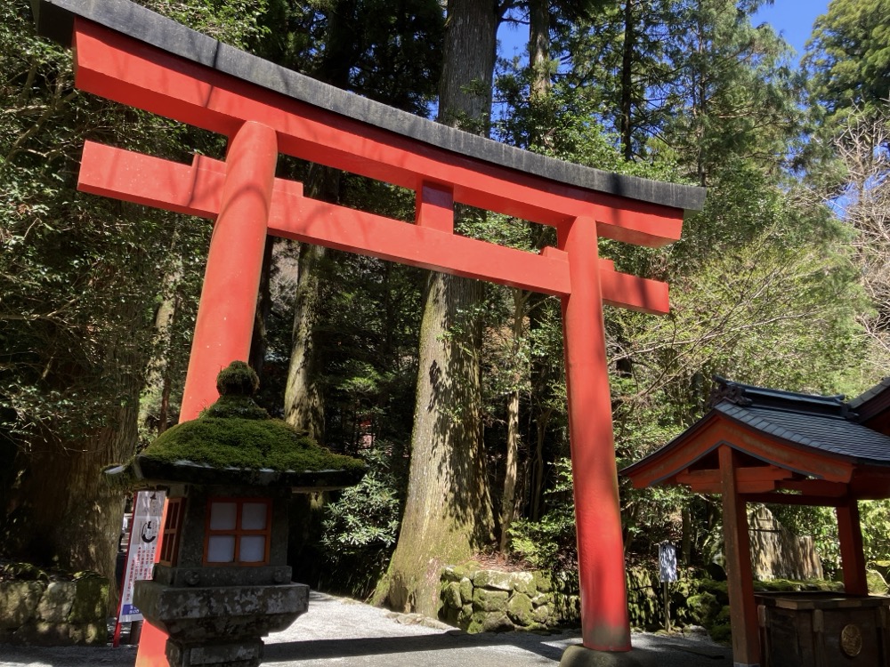 箱根神社の外観