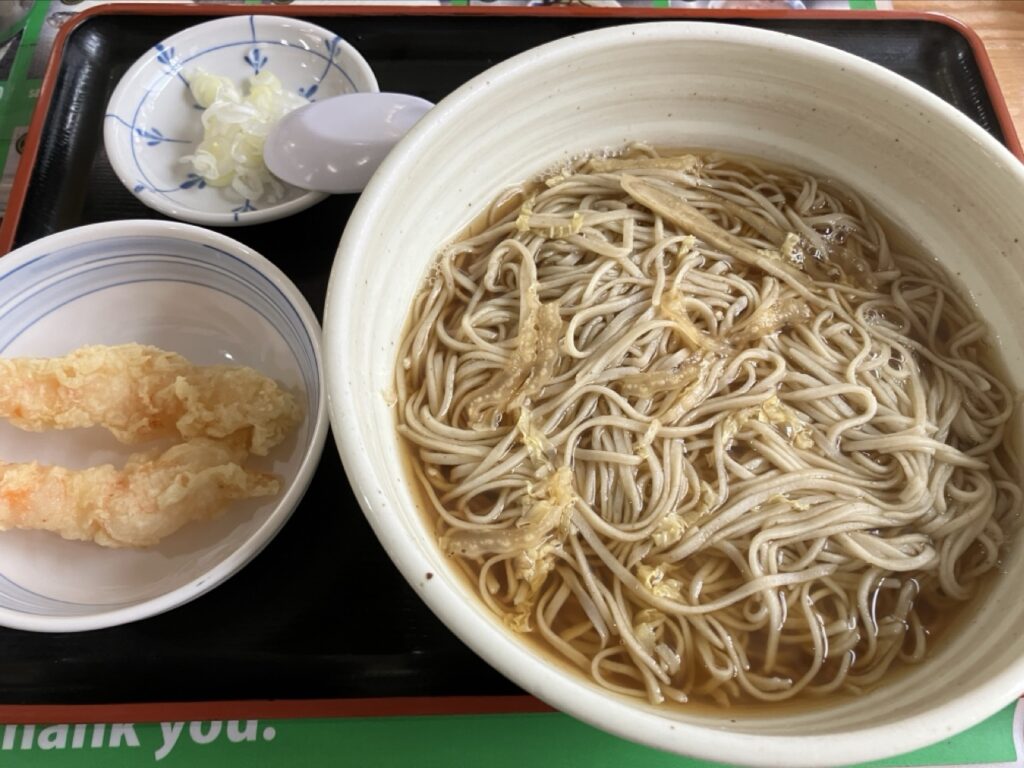 忍野八海のお蕎麦