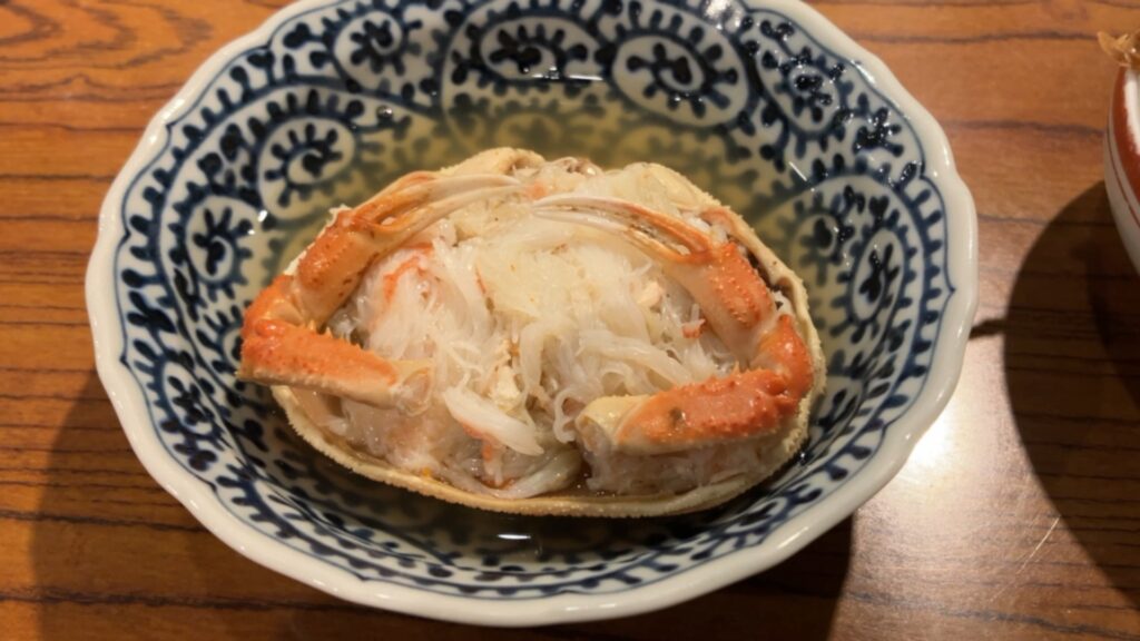 勝一のカニ面の画像