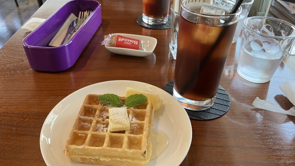 BONZO COFFEEのワッフルの画像
