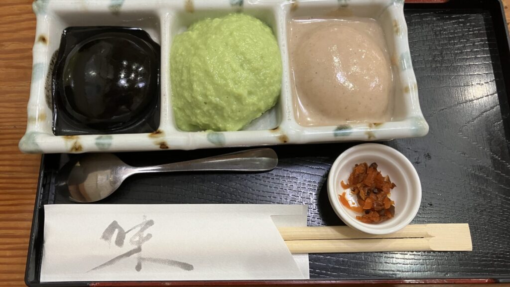 村上屋餅店の３色餅の画像