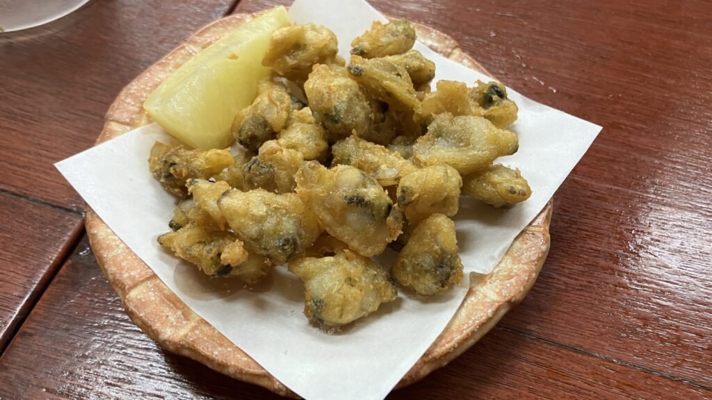 尾道横丁のあさりの唐揚げの画像