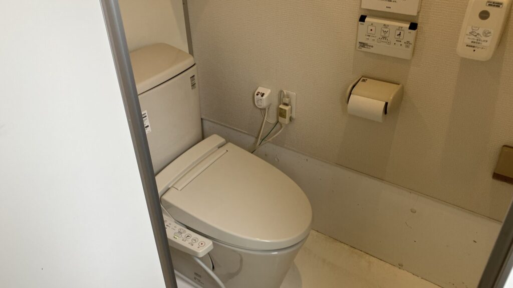 COW RESORT IDEBOKのトイレの画像