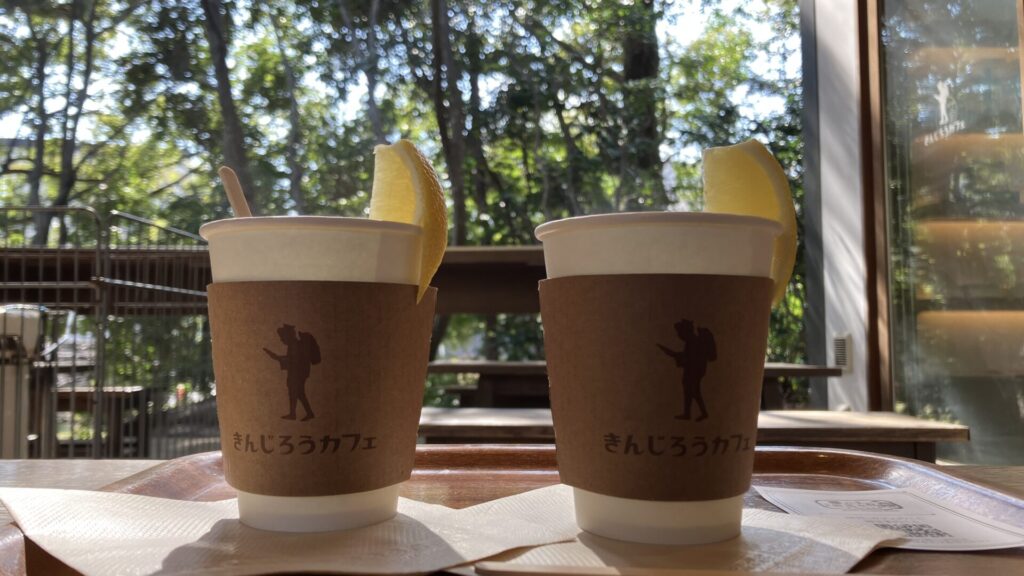 きんじろうカフェの小田原産レモネードの画像