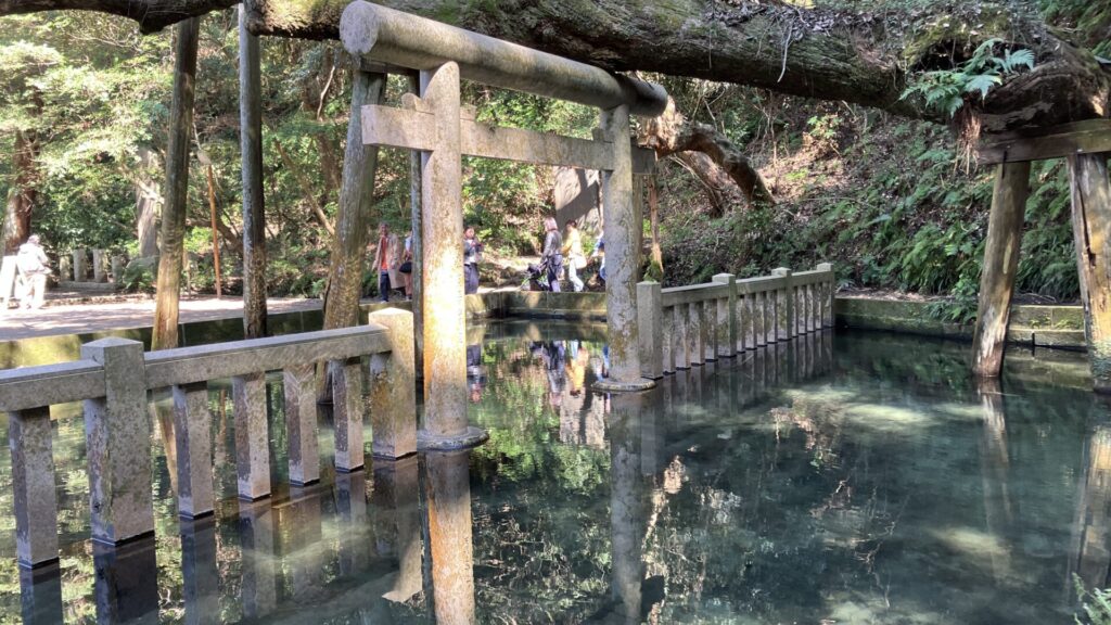鹿島神宮の御手洗池