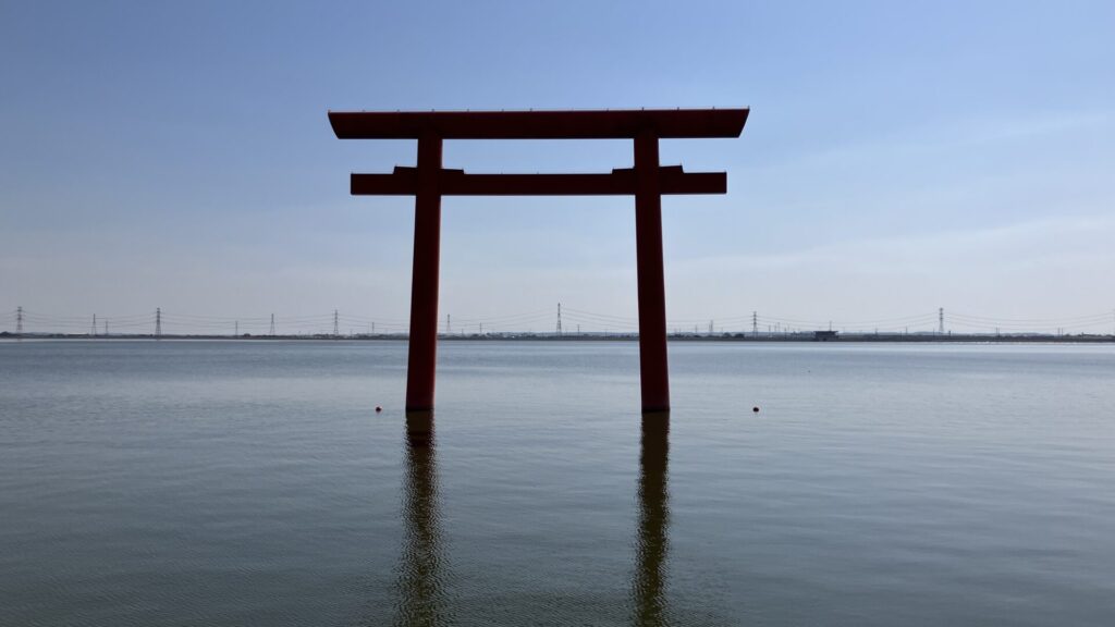 鹿島神宮の西の一之鳥居