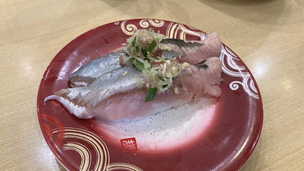 回転寿しトリトンのにしんの握り