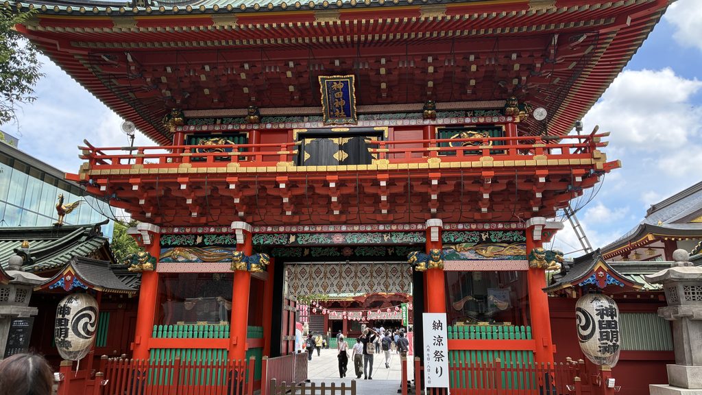 神田明神の山門