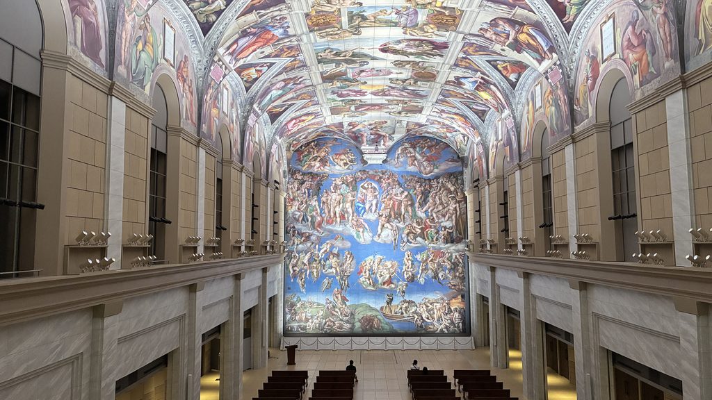 大塚国際美術館のシスティーナ・ホール