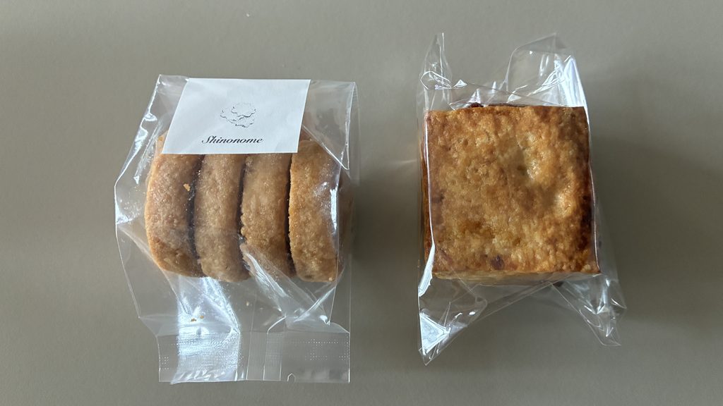 菓子屋シノノメの焼き菓子
