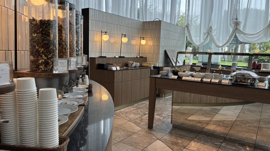 The Library Loungeのバイキングコーナー